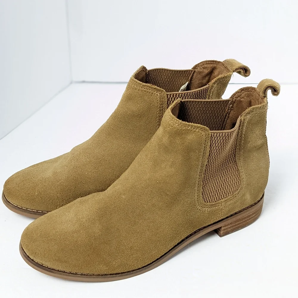 Toms suede ankle boots